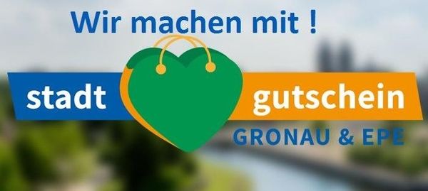 Stadtgutschein - Wir machen mit!