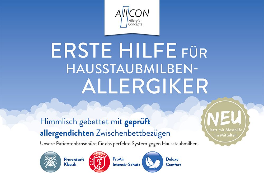 Erste Hilfe für Hausstaubmilben-Allergiker